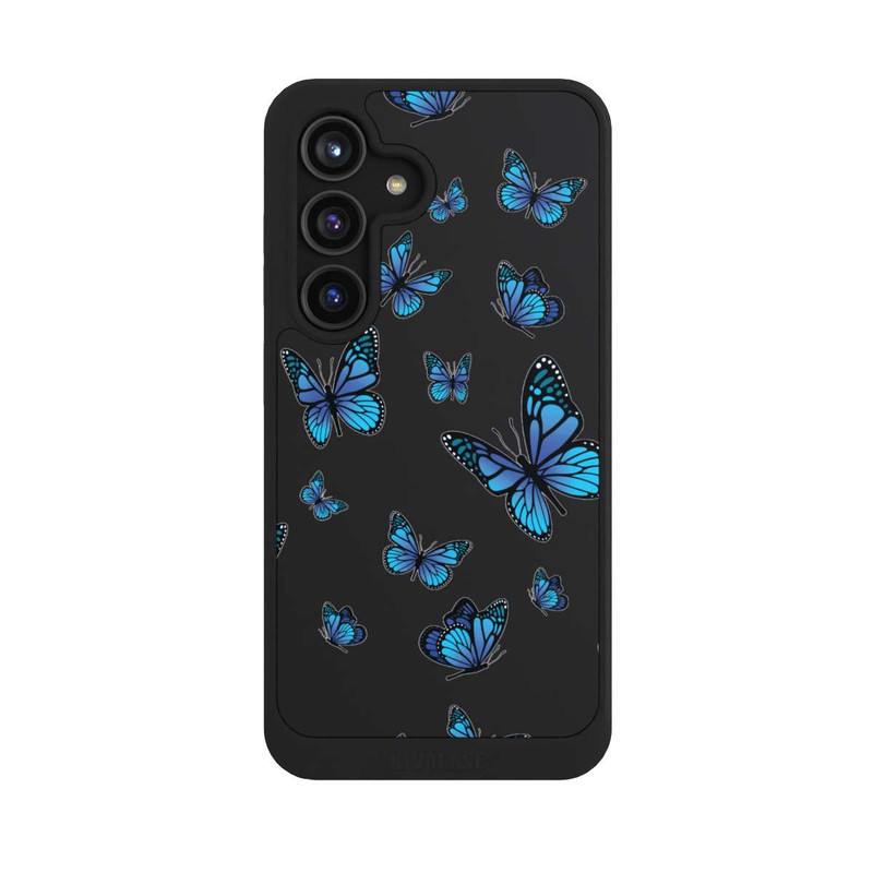 Galaxy S24 NIVOcore Schmetterlingmuster Transparent