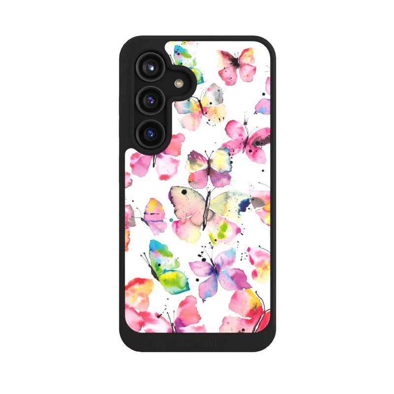 Galaxy S24 NIVOcore Papillons de printemps aquarelle