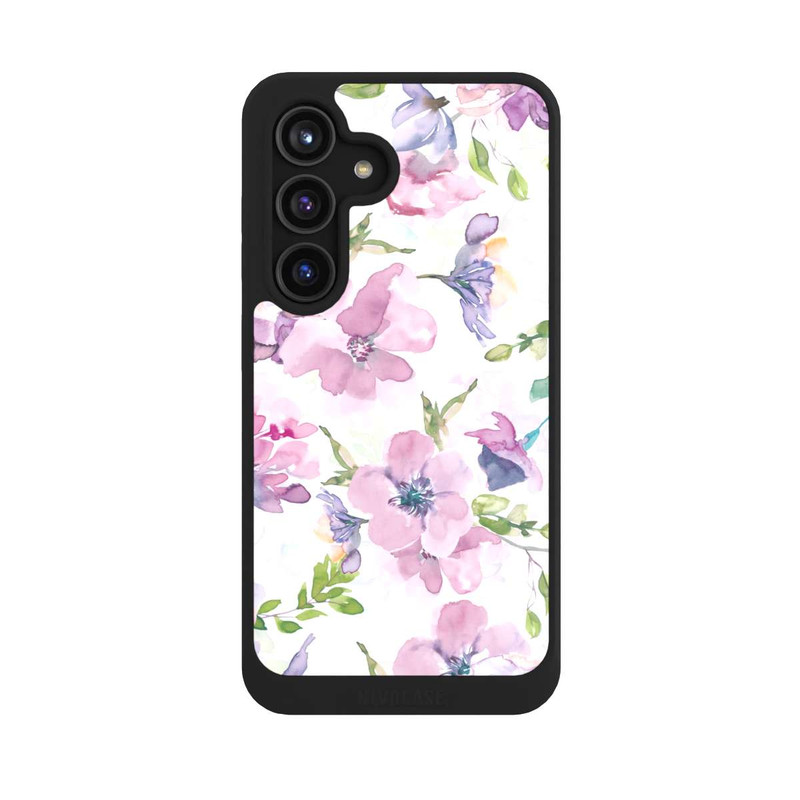 Galaxy S24 NIVOcore Fleurs aquarelles