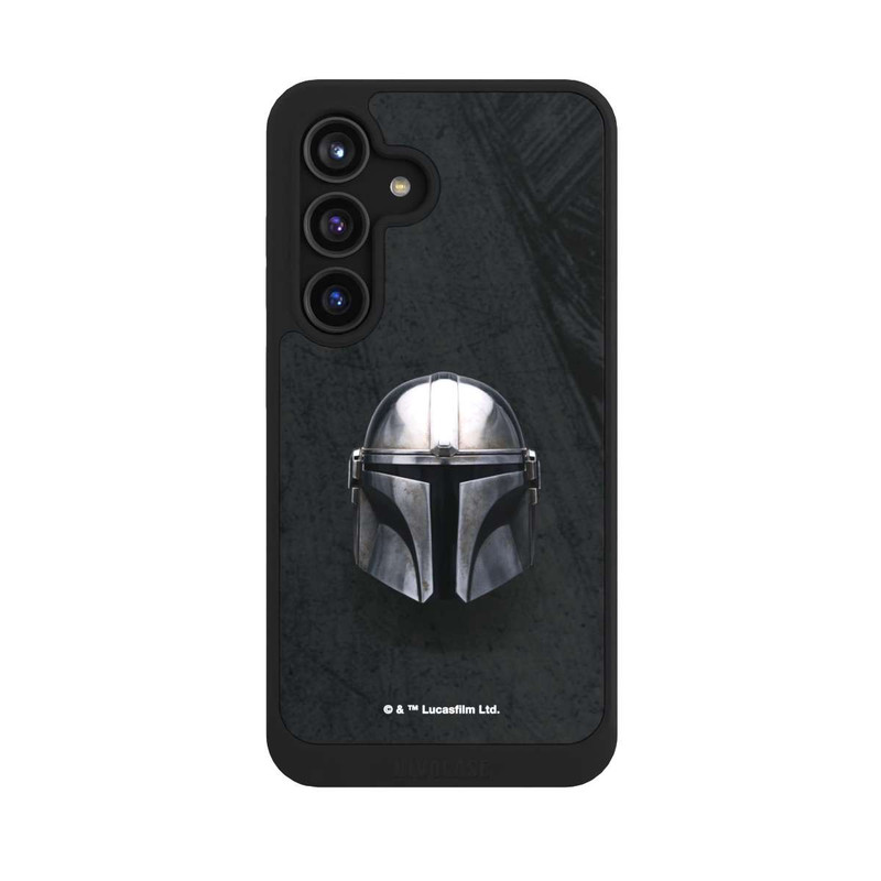 Galaxy S24 NIVOcore Schwarzer Mandalorianer Helm