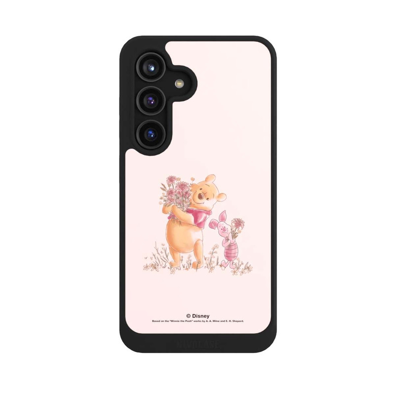 Galaxy S24 NIVOcore Winnie Puuh and Ferkel Blumen