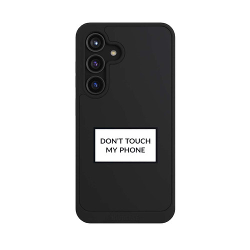 Samsung Galaxy S24 NIVOcore Do Not Touch My Phone Transparent