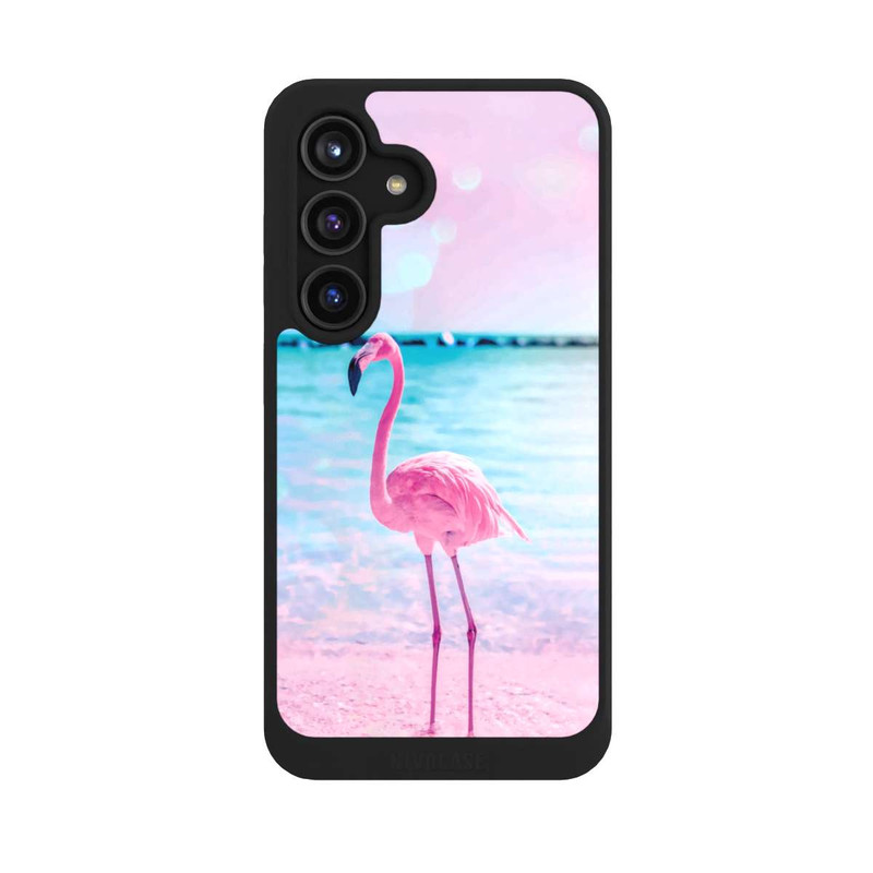 Galaxy S24 NIVOcore Fantaisie Flamant Rose