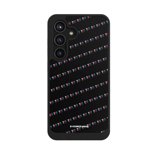 Samsung Galaxy S24 NIVOcore Drei Fragezeichen Muster Schräg