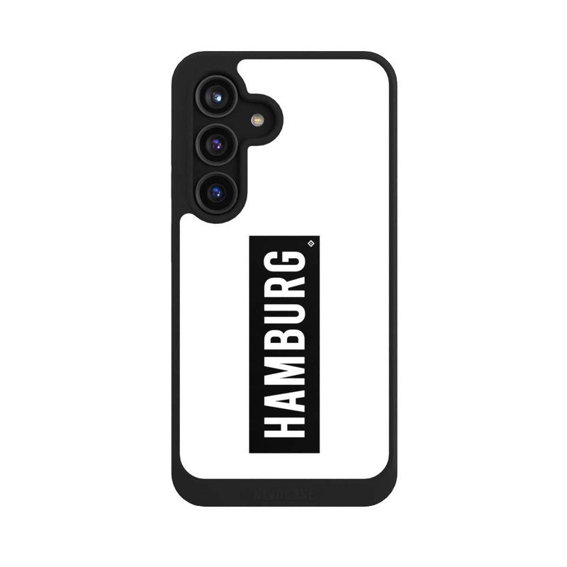 Galaxy S24 NIVOcore HSV Hambourg noir et blanc