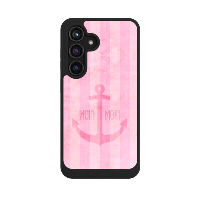Galaxy S24 NIVOcore Moin Moin Stripes Pink