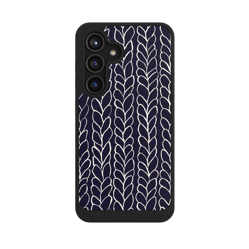 Galaxy S24 NIVOcore Tresses En Laine Dessins Marine