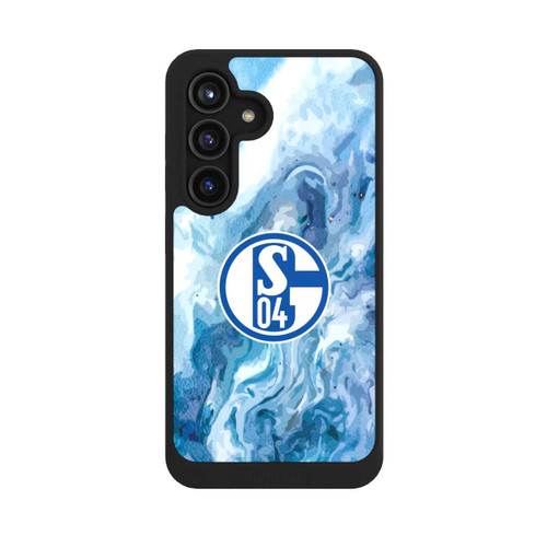 Samsung Galaxy S24 NIVOcore Schalke 04 Flüssig Blau