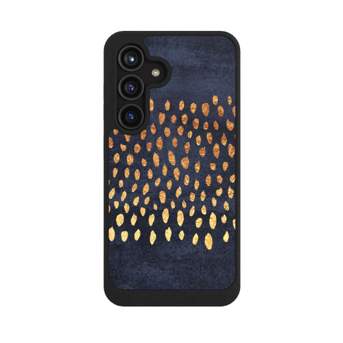 Samsung Galaxy S24 NIVOcore Muster Gold und Marine