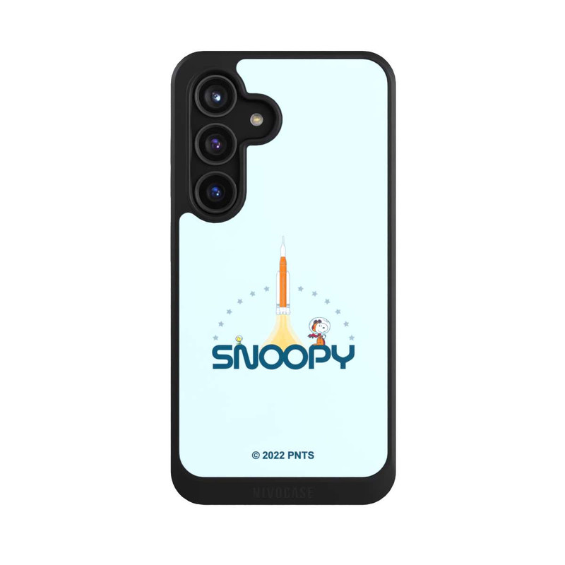 Galaxy S24 NIVOcore Snoopy Weltraum Traveller Rakete