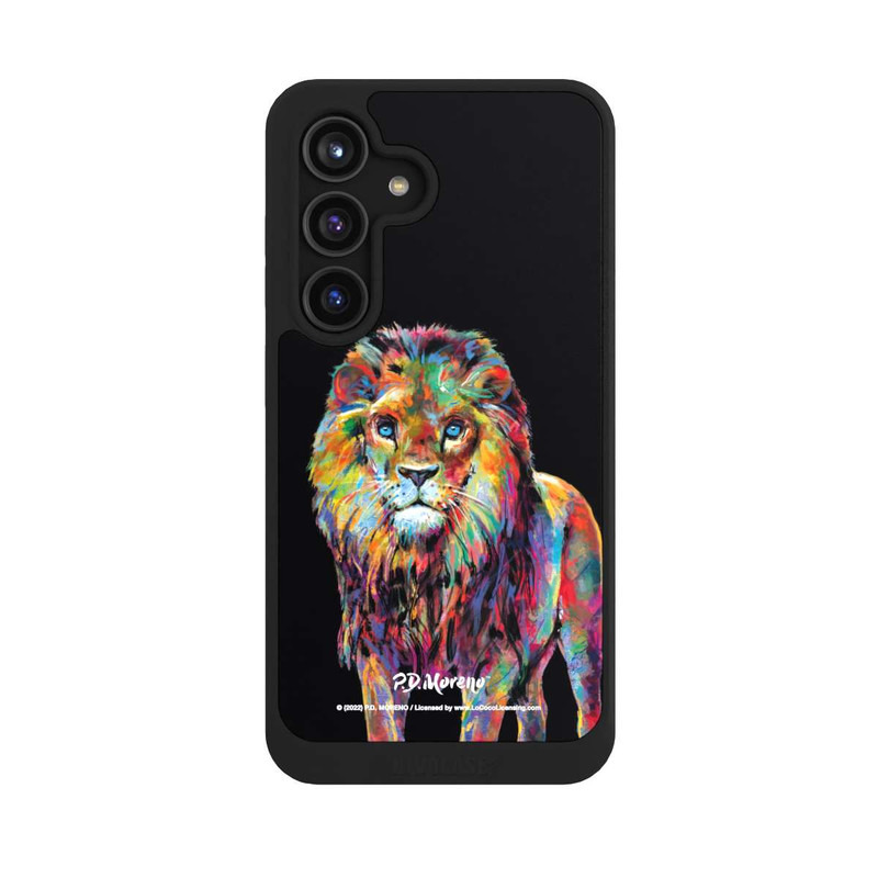 Galaxy S24 NIVOcore Löwe Bunte Kunst von P.D. Moreno