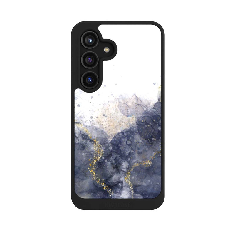 Galaxy S24 NIVOcore Encre Alcool Bleue Glamour