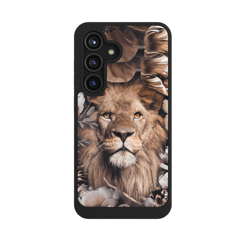 Galaxy S24 NIVOcore Lion Flower Frame beige