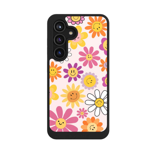 Samsung Galaxy S24 NIVOcore Smiles Pink Flowers