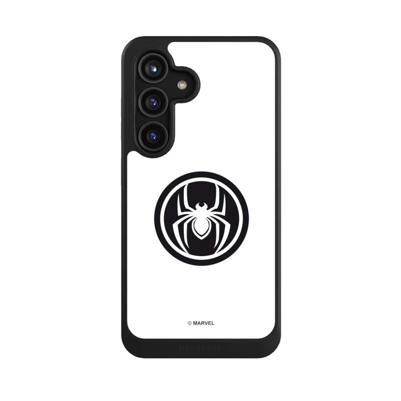 Galaxy S24 NIVOcore Spider-Man Spider Logo White
