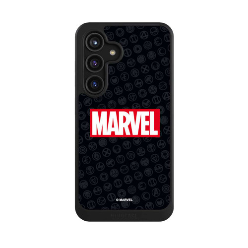 Samsung Galaxy S24 NIVOcore Marvel Logo Black Red 