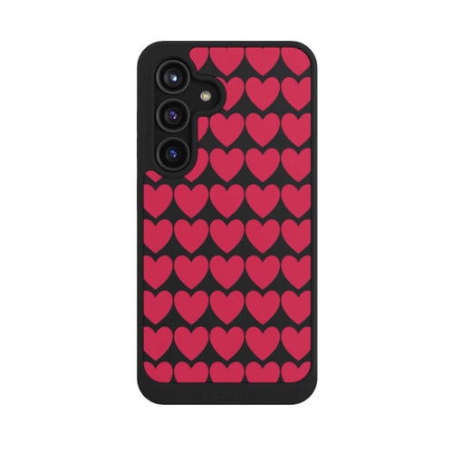 Samsung Galaxy S24 NIVOcore Viva Magenta-Herzen