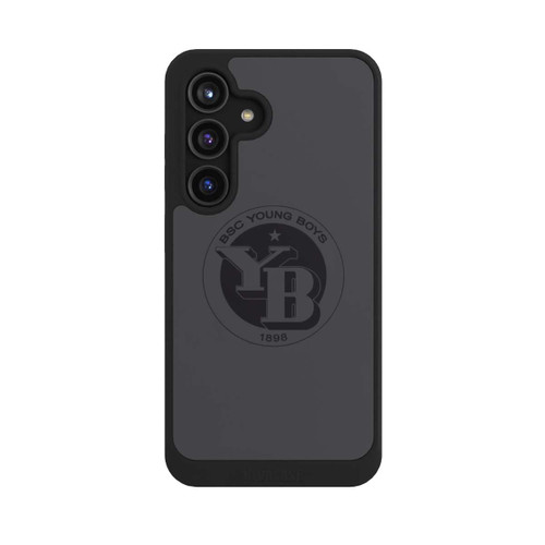 Samsung Galaxy S24 NIVOcore BSC YB Logo Grau