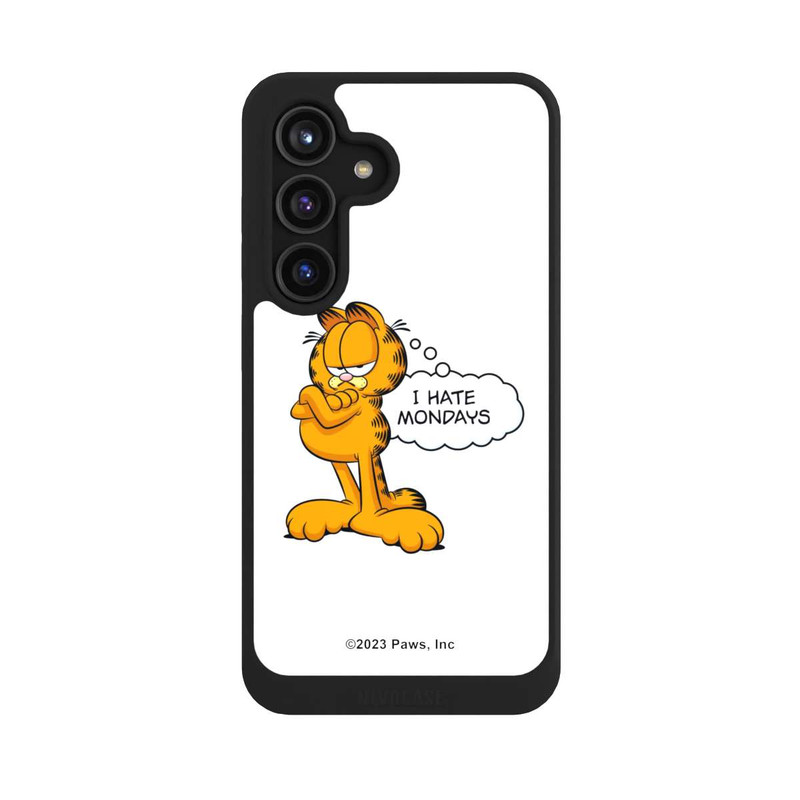 Galaxy S24 NIVOcore Garfield I Hate Mondays White