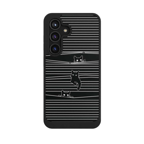 Samsung Galaxy S24 NIVOcore Cats Peeping