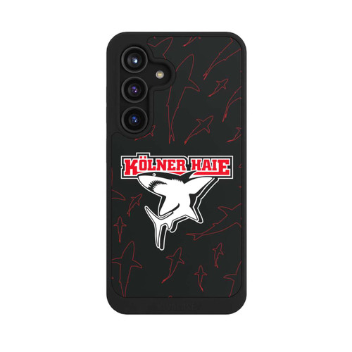 Samsung Galaxy S24 NIVOcore Haie Muster Rot