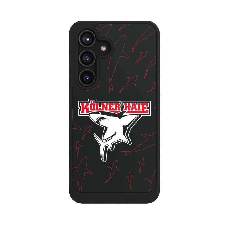 Galaxy S24 NIVOcore Haie Muster Rot