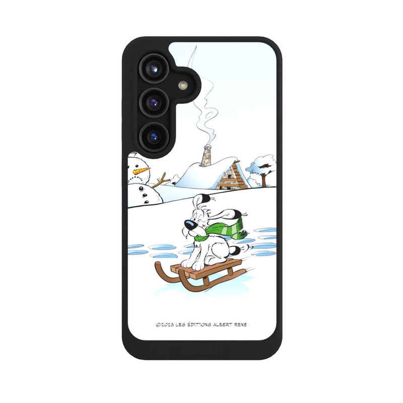 Galaxy S24 NIVOcore Idefix rides a sleigh