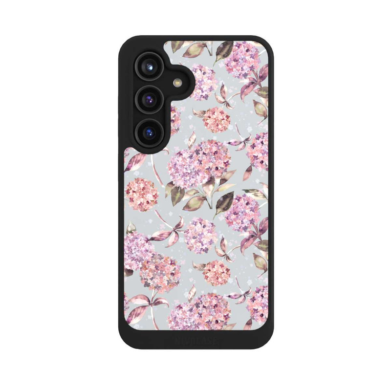 Galaxy S24 NIVOcore Pastel Magic Hydrangea Floral Watercolor Pink