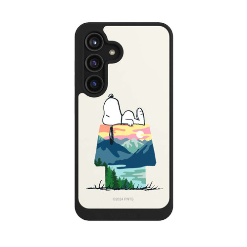 Samsung Galaxy S24 NIVOcore Snoopy Camping Hütte