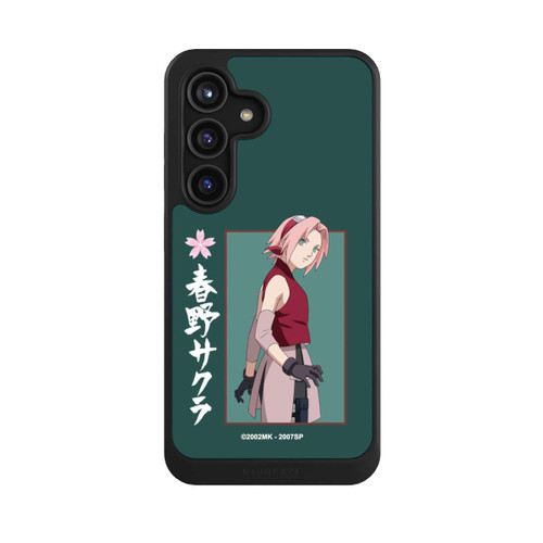 Samsung Galaxy S24 NIVOcore Sakura Grüner Hintergrund