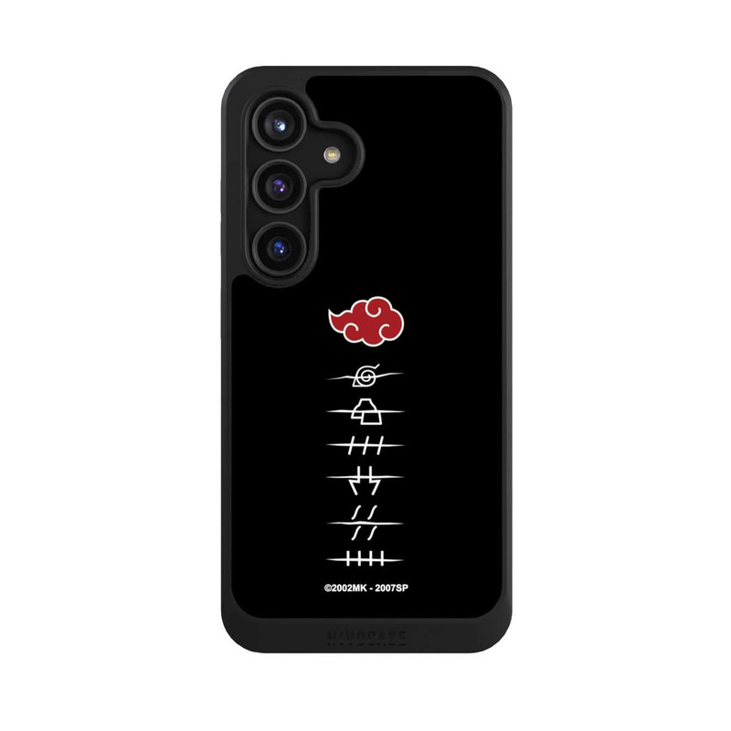 Galaxy S24 NIVOcore Symboles des membres de l'Akatsuki noirs