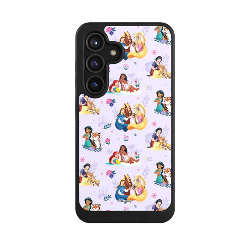 Samsung Galaxy S24 NIVOcore Princess Floral Pattern Purple