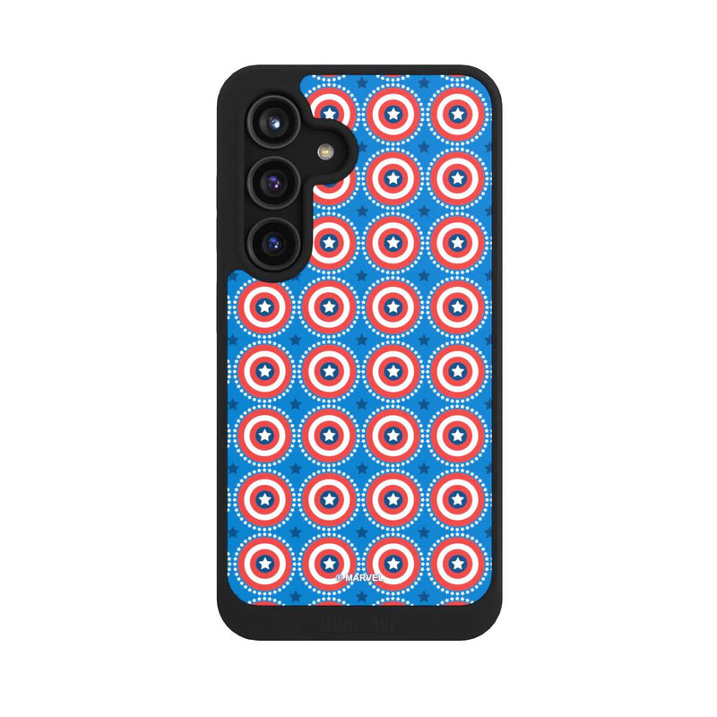 Galaxy S24 NIVOcore Captain American Shield Pattern