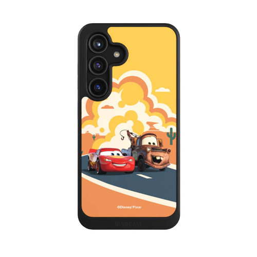 Samsung Galaxy S24 NIVOcore Disney Cars Lightning McQueen Und Hook on the Road