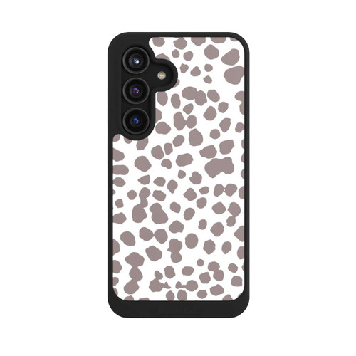 Samsung Galaxy S24 NIVOcore Cheetah Pattern Brown White