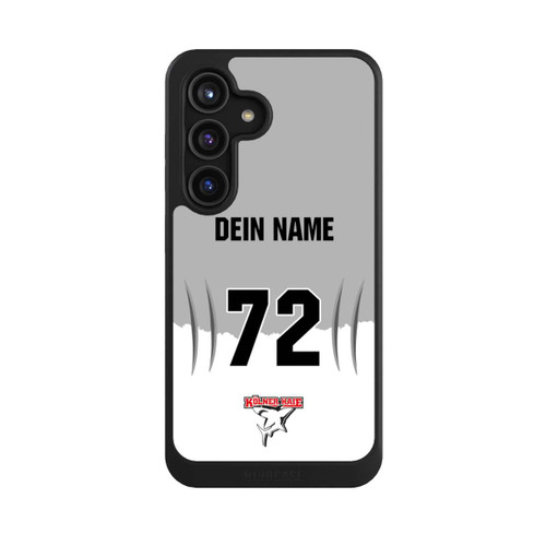 Samsung Galaxy S24 NIVOcore Kölner Haie Trikotmotiv Personalisierbar