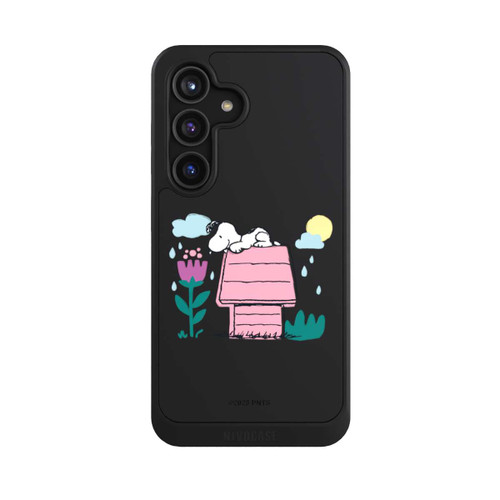 Samsung Galaxy S24 NIVOcore Snoopy Hundehütte Spring transparent
