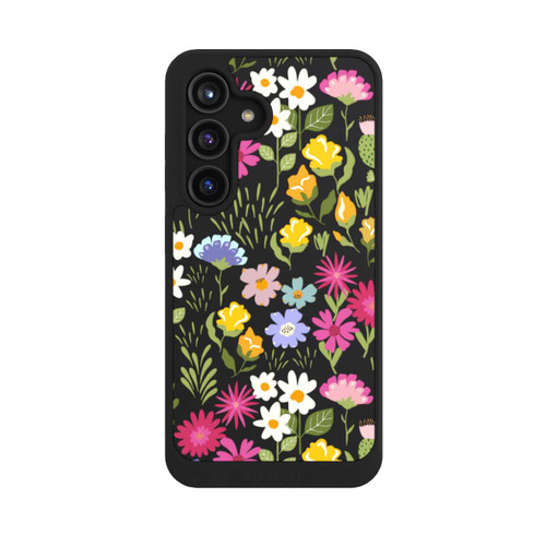 Samsung Galaxy S24 NIVOcore Bunte Sommerblumen Transparent
