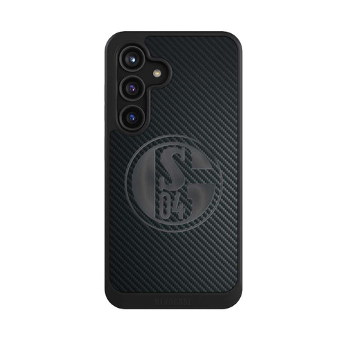 Samsung Galaxy S24 NIVOcore Schalke 04 Carbon Look
