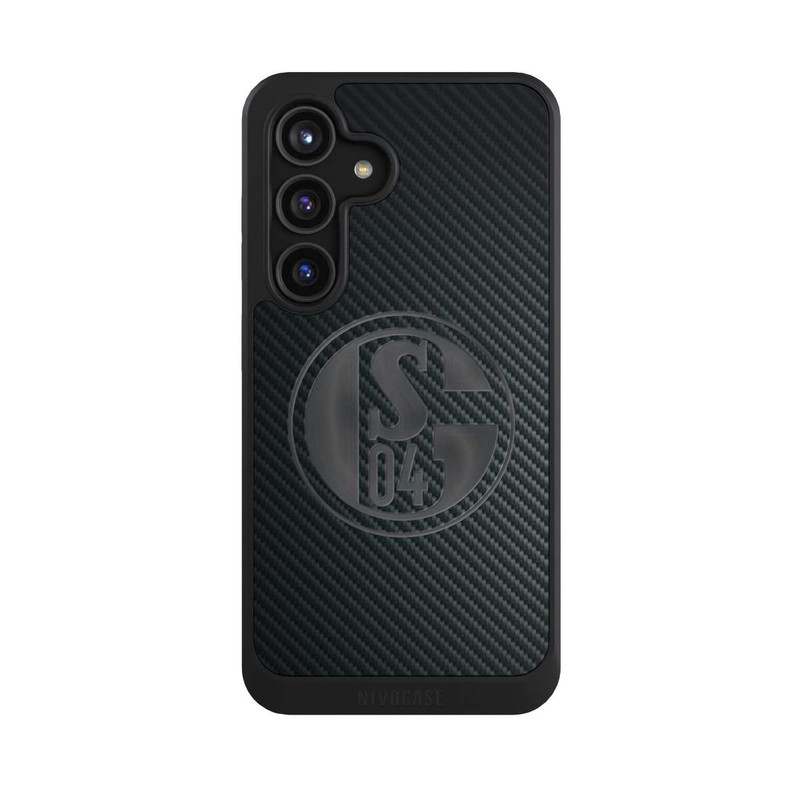 Galaxy S24 NIVOcore Schalke 04 Carbon Look