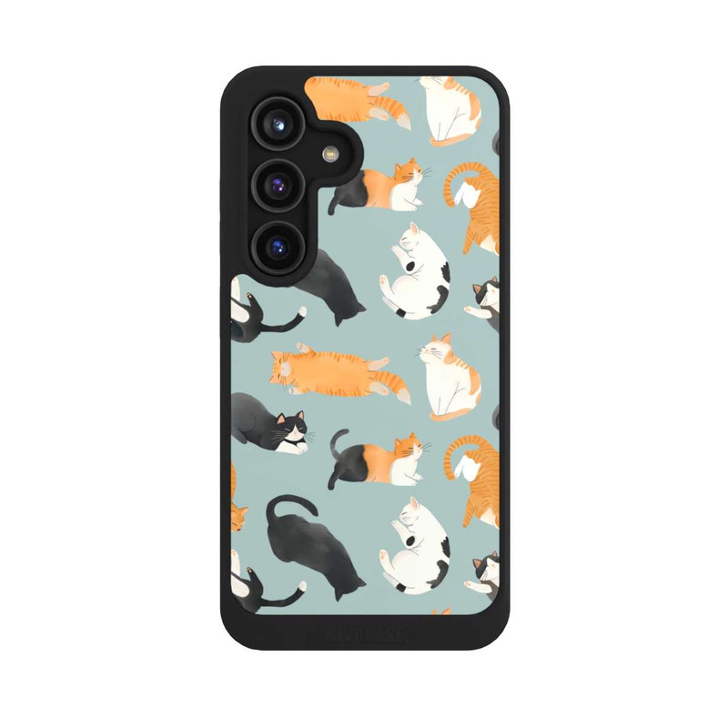Galaxy S24 NIVOcore Cats Pattern