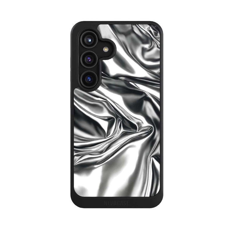 Galaxy S24 NIVOcore Shiny Chrome Silver