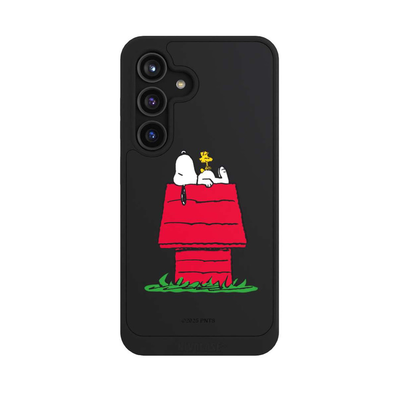 Galaxy S24 NIVOcore Snoopy and Woodstock Classic transparent