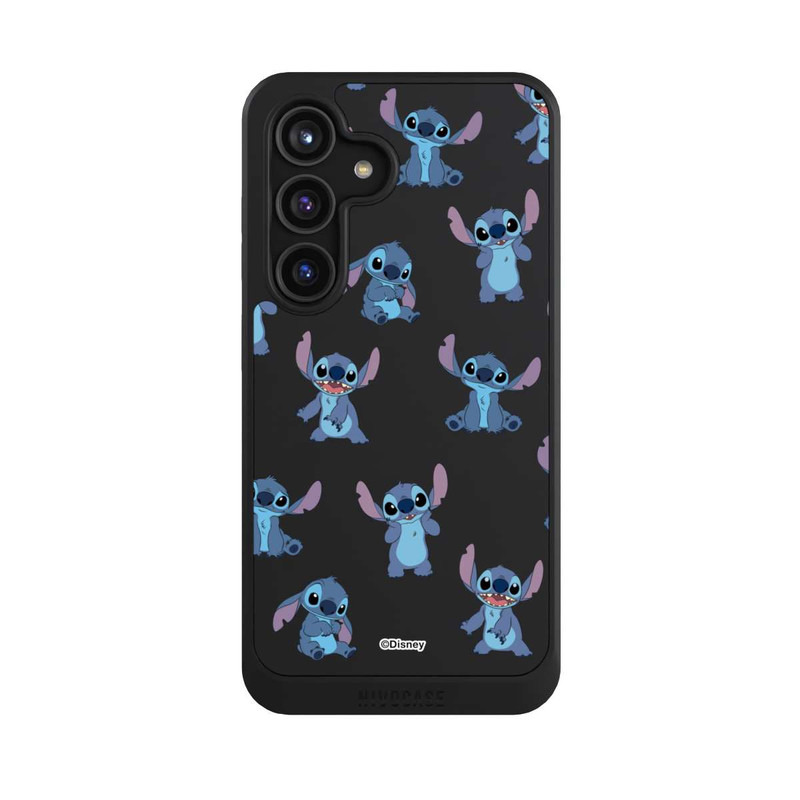 Galaxy S24 NIVOcore Stitch Faces Pattern Transparent