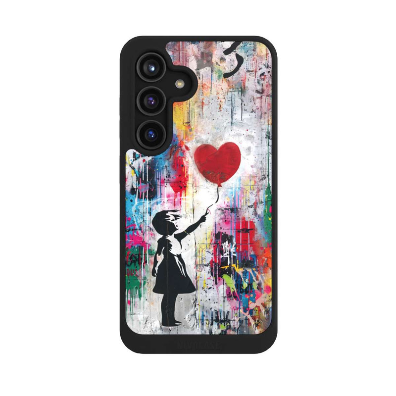 Galaxy S24 NIVOcore Balloon Girl Colorful