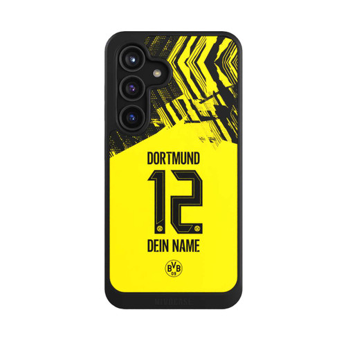 Samsung Galaxy S24 NIVOcore BVB Trikot Personalisierbar 25-26