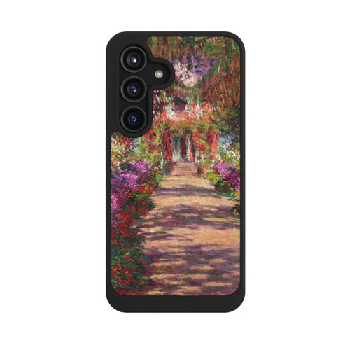 Samsung Galaxy S24 NIVOcore Eine Allee in Monets Garten in Giverny by Claude Monet