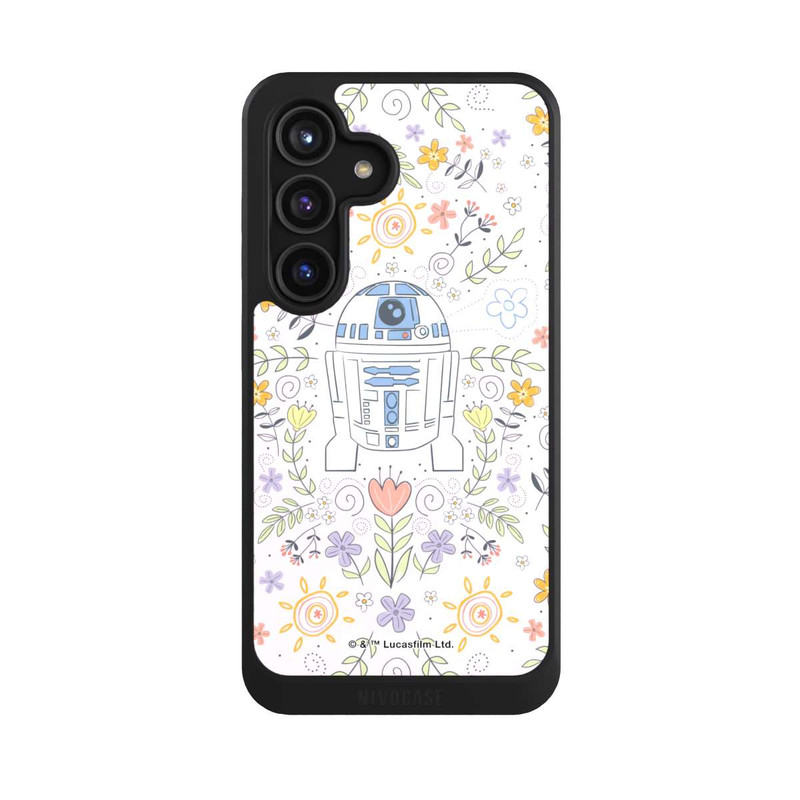 Galaxy S24 NIVOcore R2D2 Blumen Muster