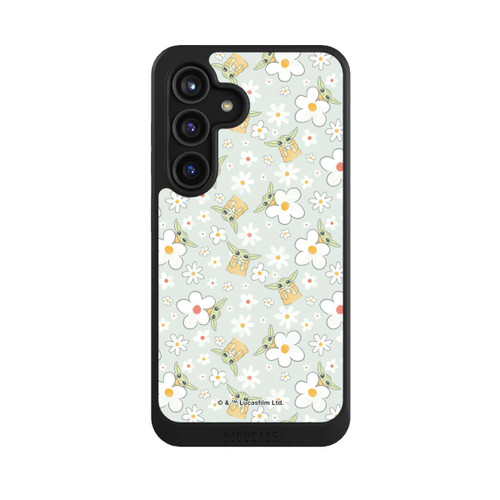 Samsung Galaxy S24 NIVOcore Baby Yoda Flower Pattern