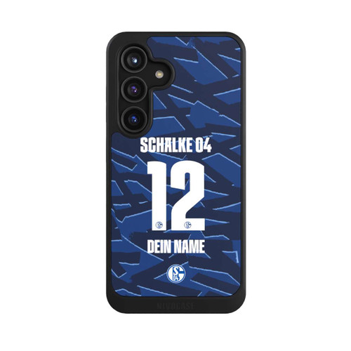 Samsung Galaxy S24 NIVOcore Schalke 04 Trikot Personalisierbar 25-26
